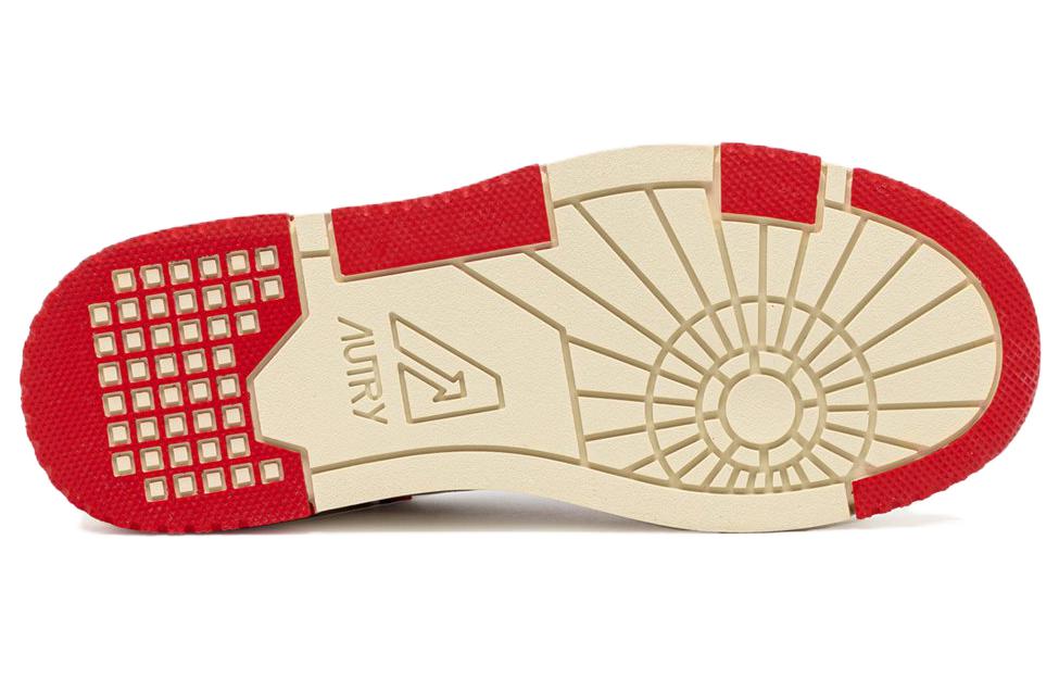(WMNS) Autry CLC Leather Sneakers 'White Red' ROLW-MM12