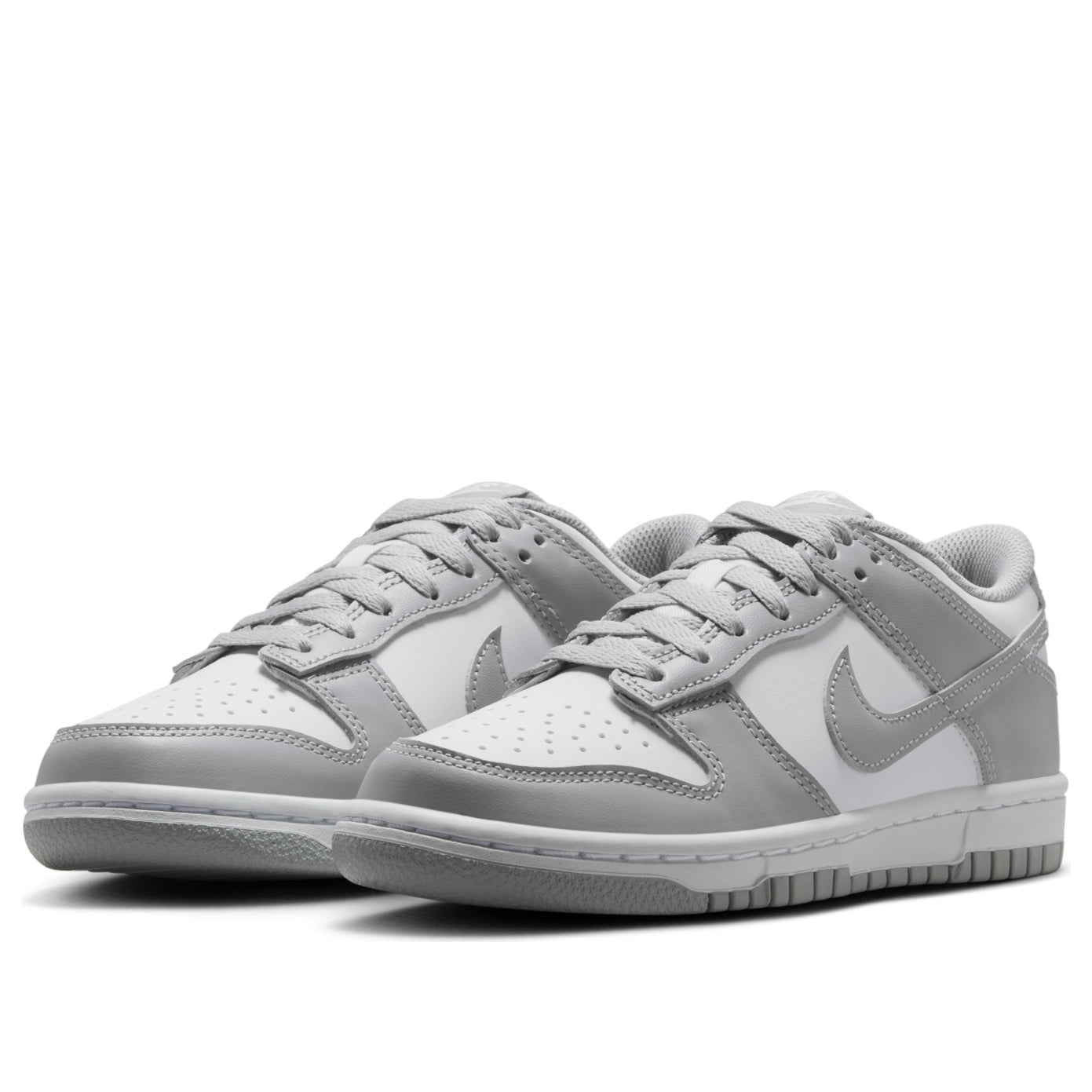 (GS) Nike Dunk Low 'White Light Smoke Grey' FB9109-123