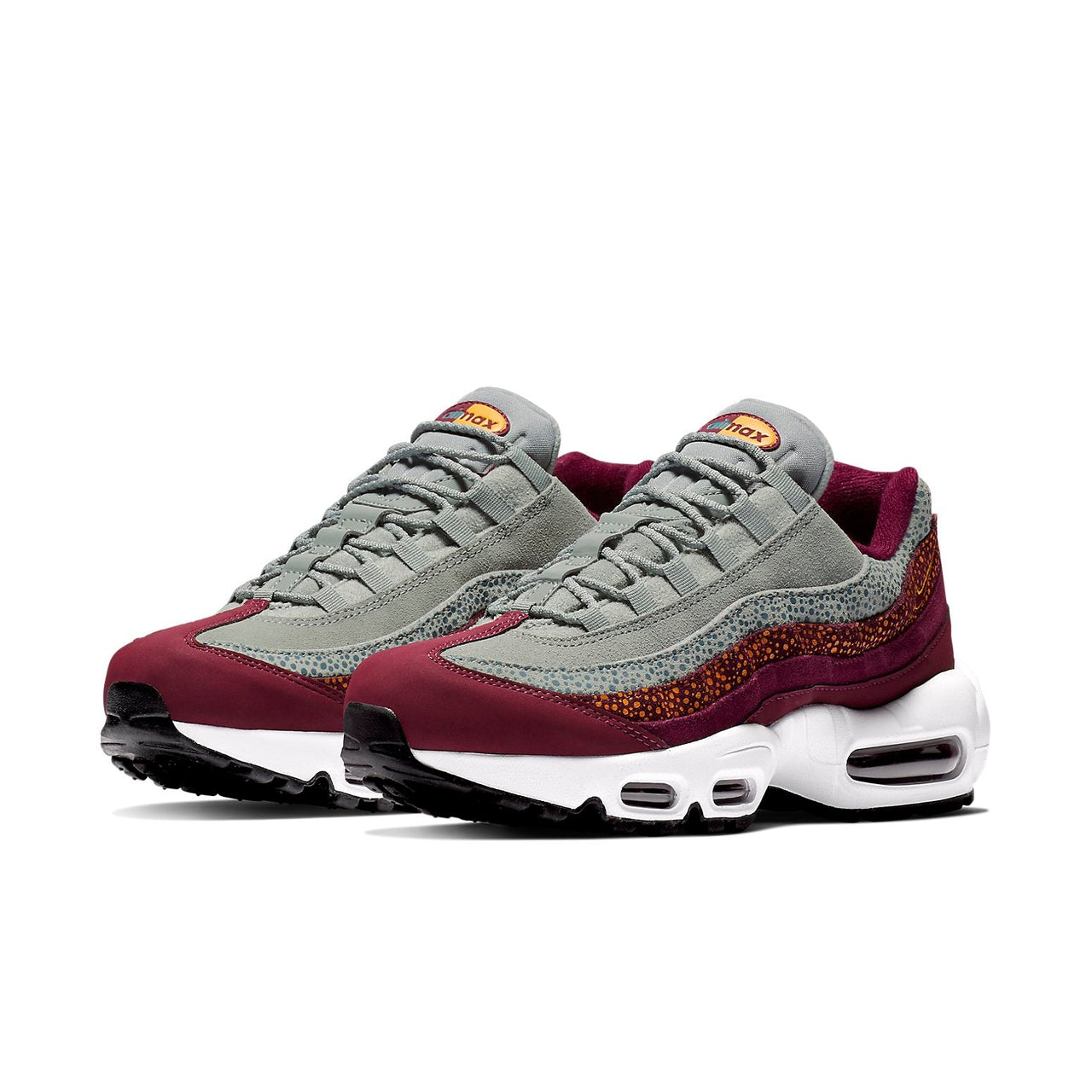 (WMNS) Nike Air Max 95 Premium 'Bordeaux Yellow' 807443-601