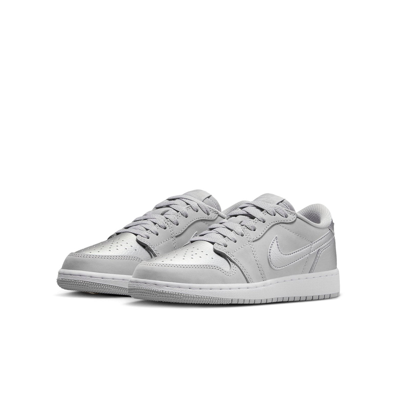 (GS) Air Jordan 1 Low OG 'Metallic Silver' CZ0858-002