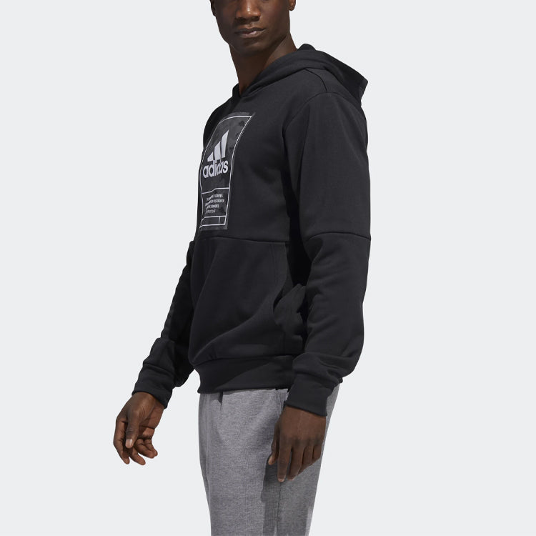 adidas Casual Sports Training Printing Black GE5519