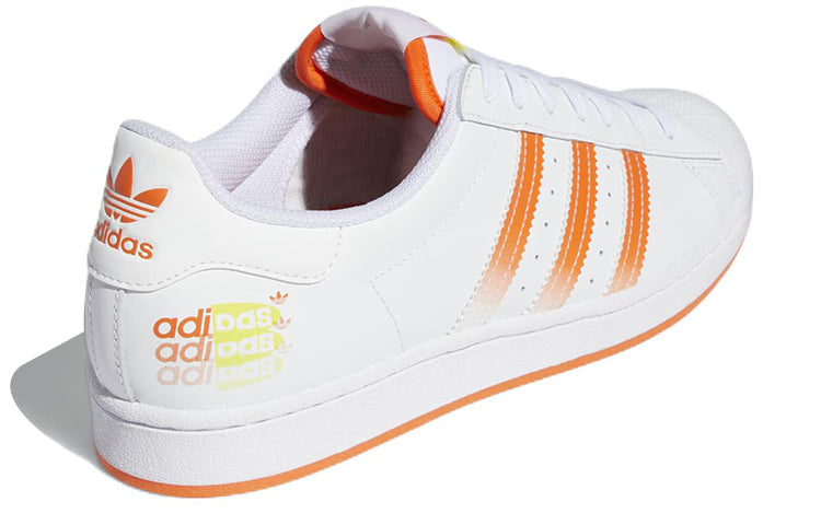 adidas Superstar 'White Orange Yellow' GZ4748