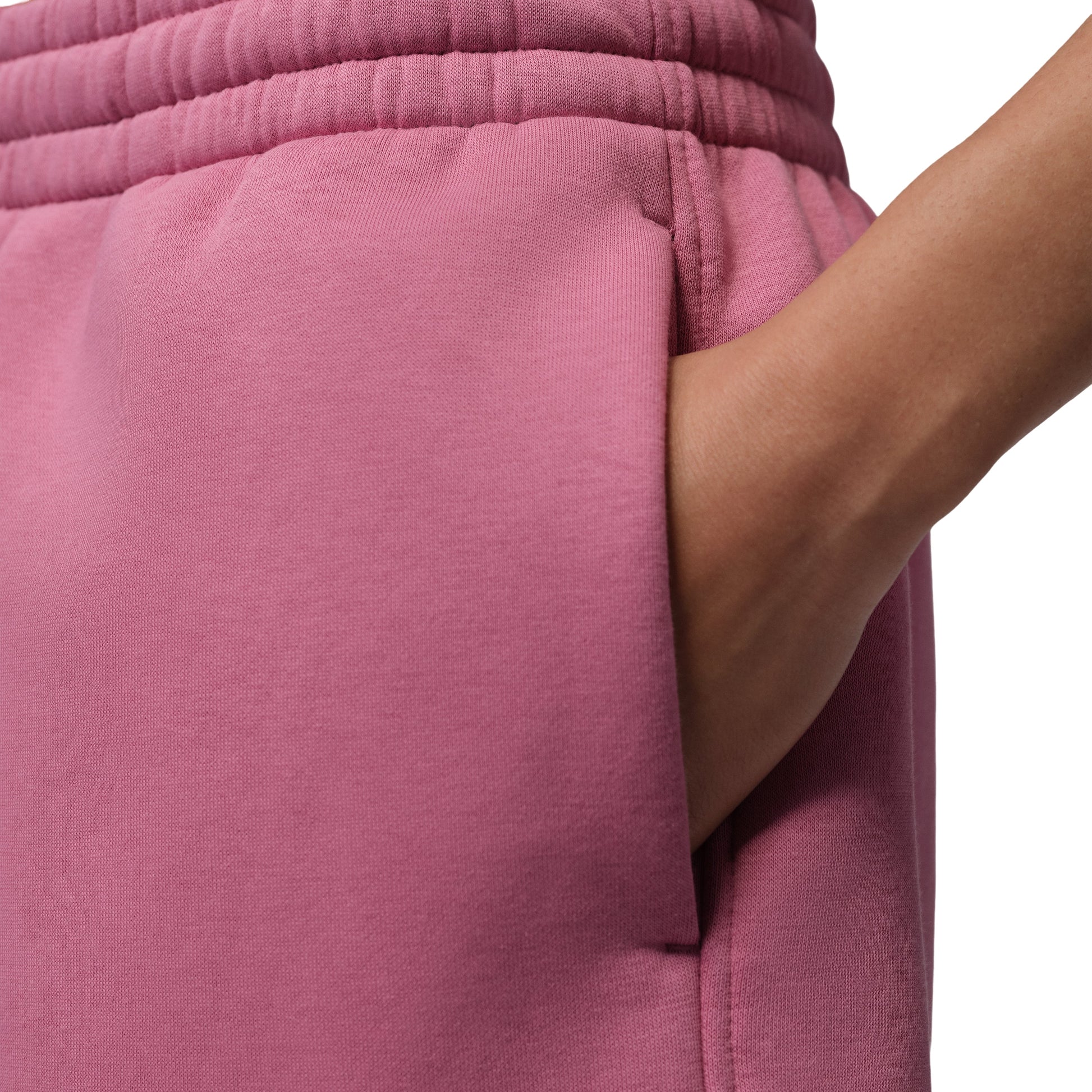(WMNS) Jordan Brooklyn Shorts 'Desert Berry' IM7320-667