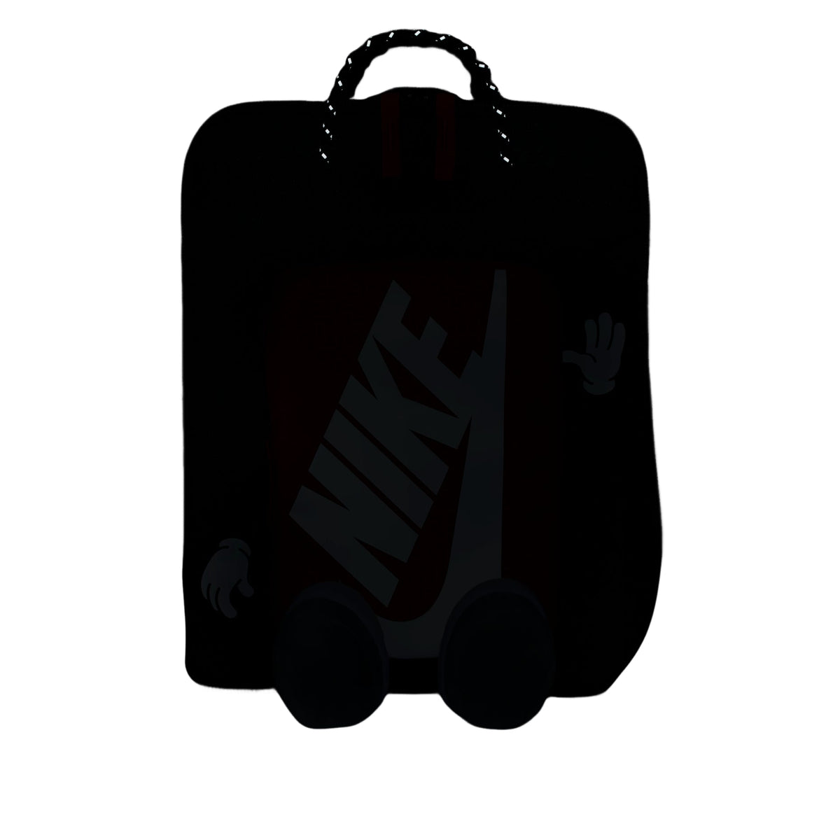 (GS) Nike Backpack 'Black Red' HM9973-010