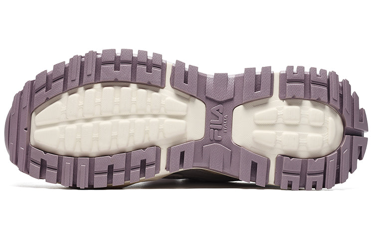 (WMNS) FILA FUSION Bianco Sneakers 'White Purple' T12W241301FLL