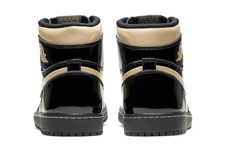 Air Jordan 1 Retro High OG 'Black Metallic Gold' 555088-032