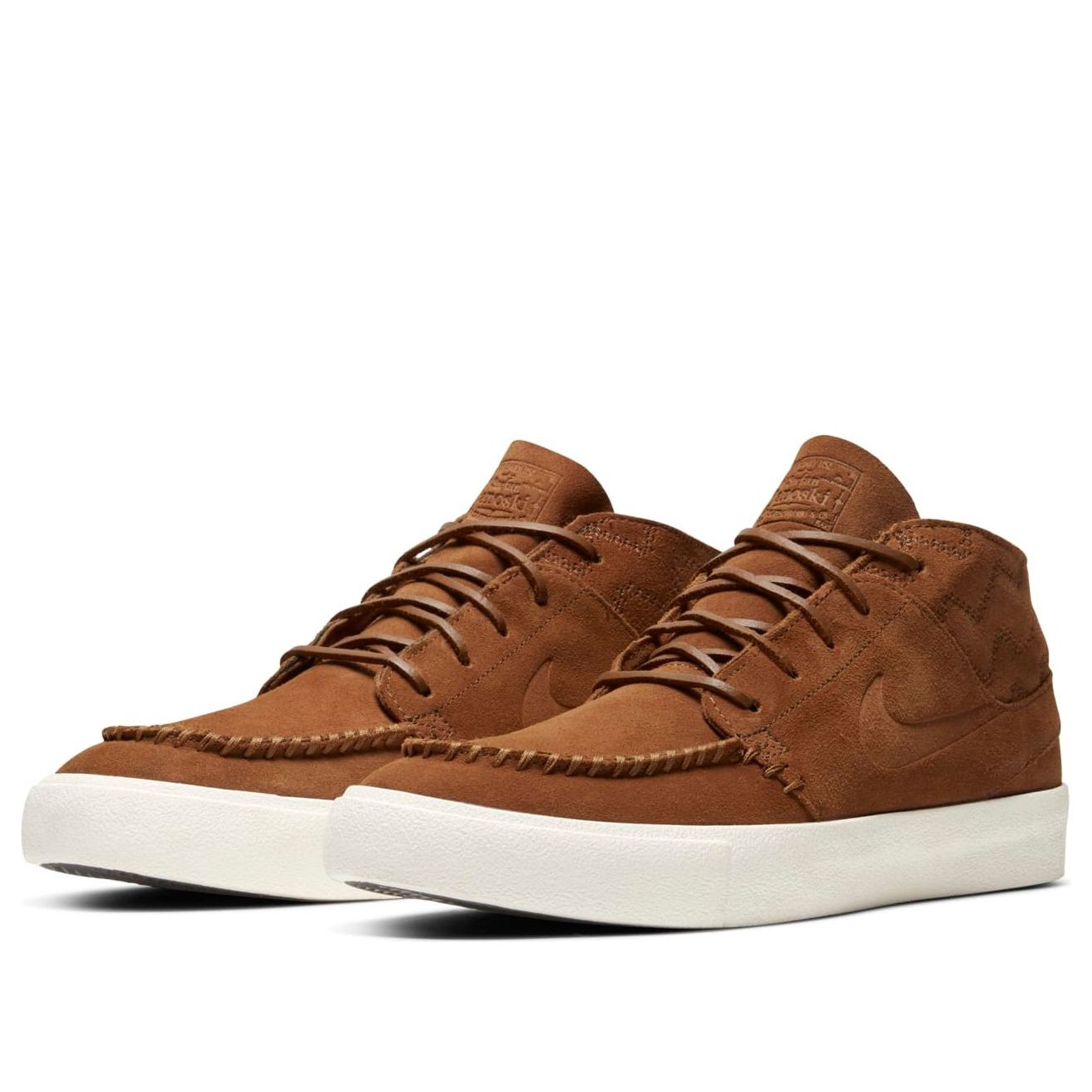 Nike Zoom Stefan Janoski Mid Crafted SB 'Light British Tan' AQ7460-201