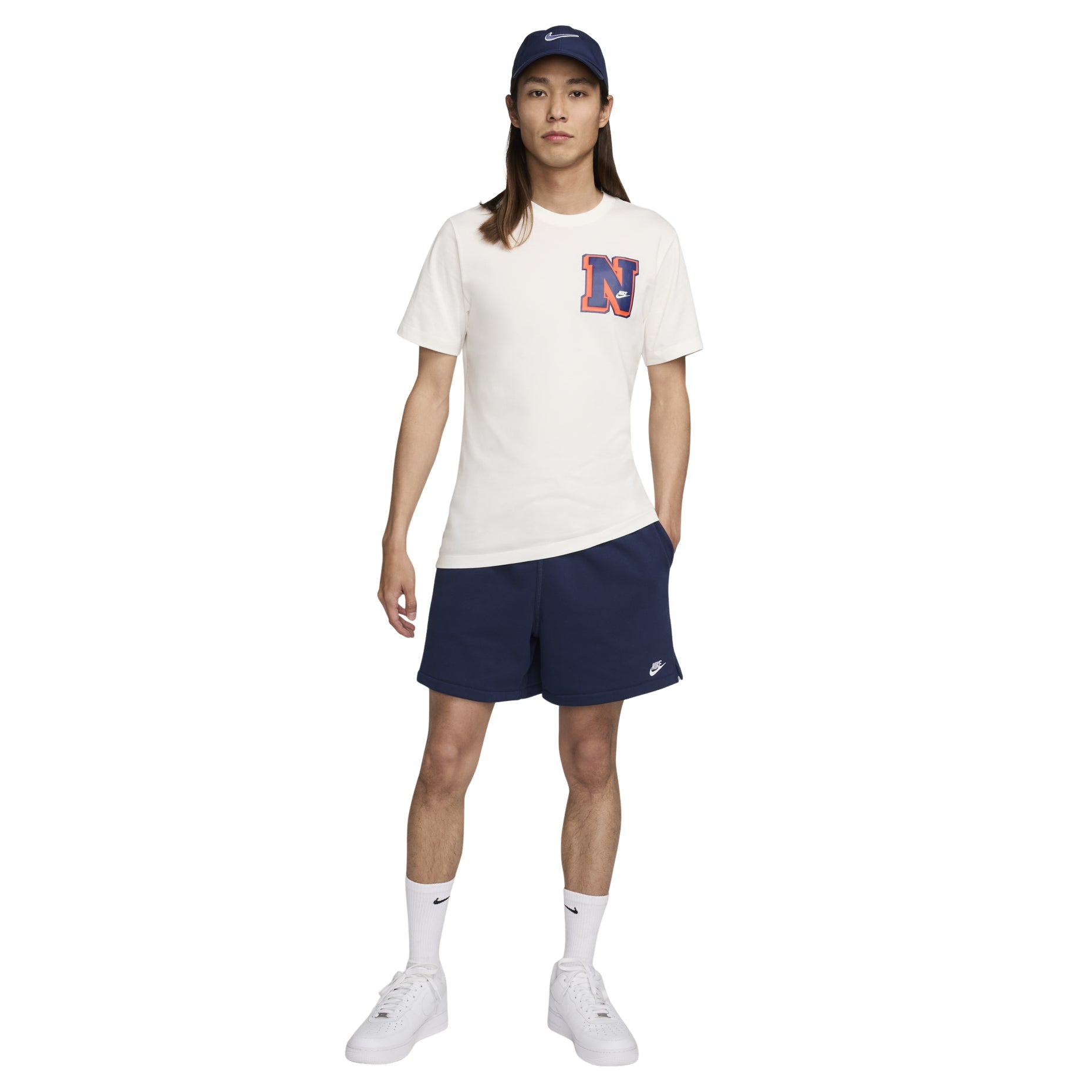 Nike Sportswear Graphic T-shirt Asia Sizing 'Sail' FV3773-133