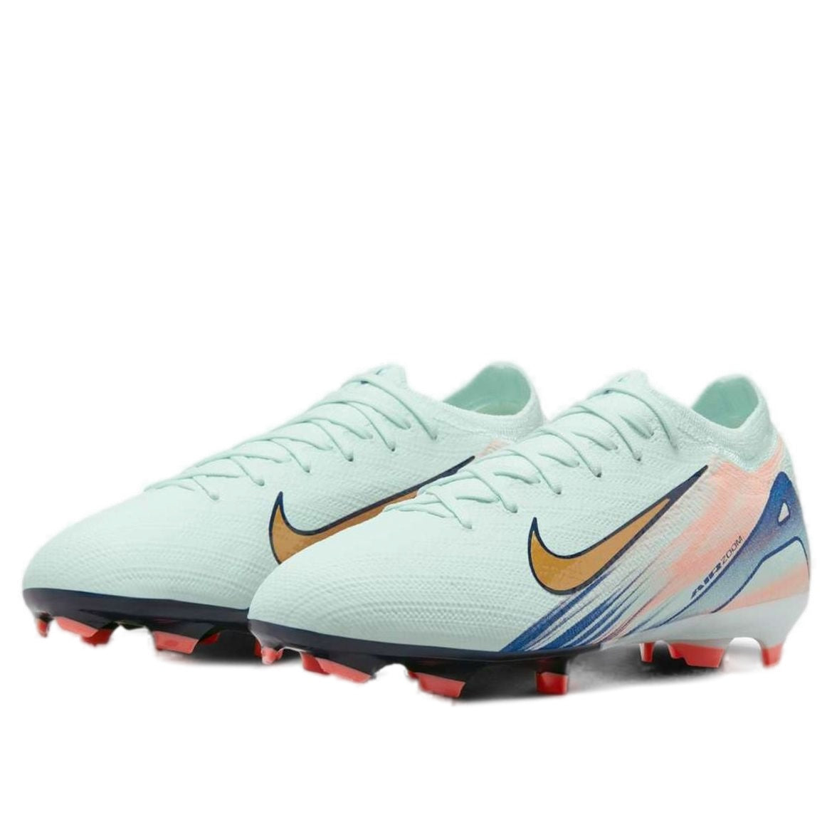 (GS) Nike Jr. Vapor 16 Pro Mercurial Fream Speed FG 'Barely Green Crimson Metallic Gold' HM4983-300