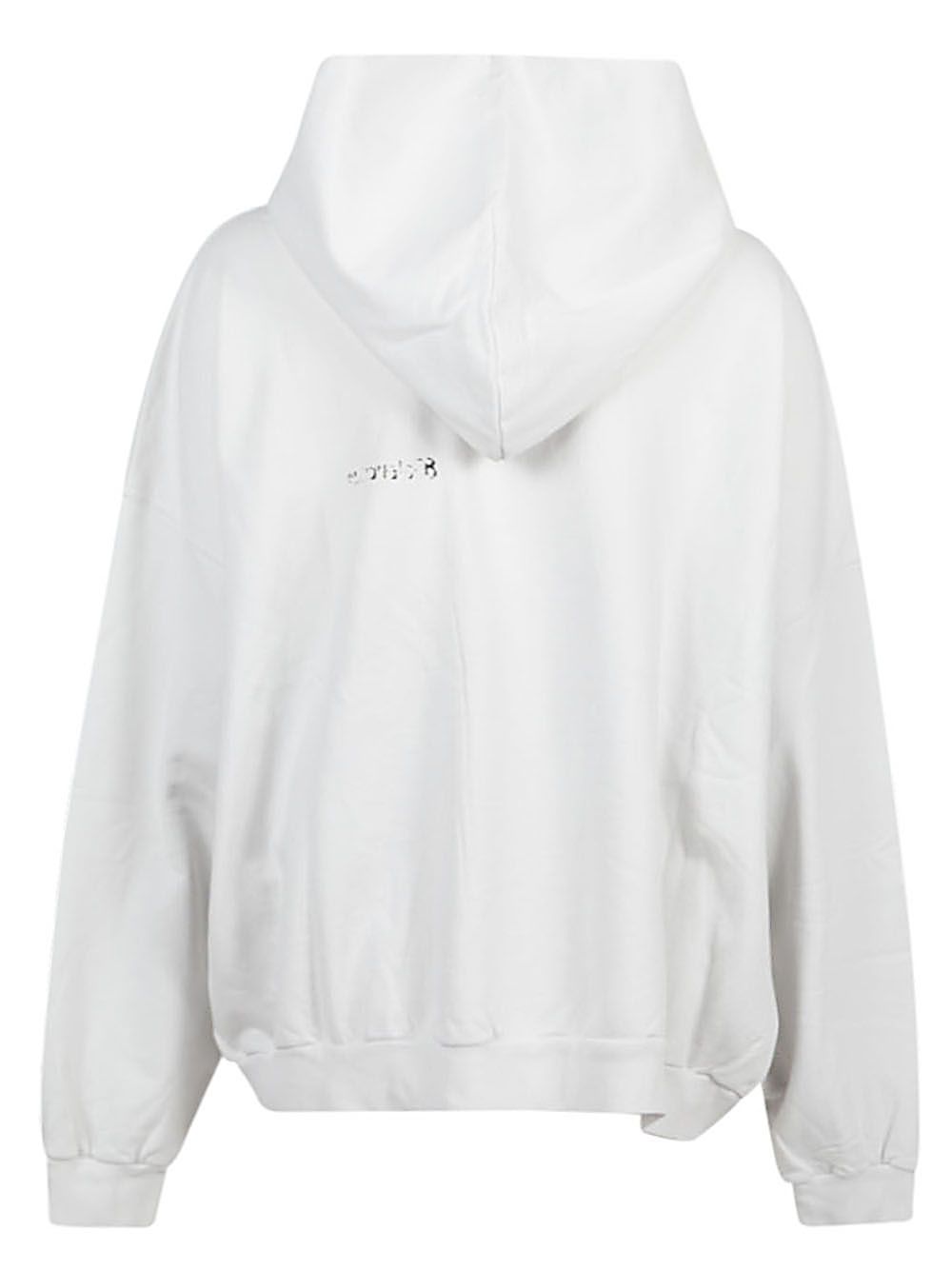 Balenciaga BB Corp Cotton Hoodie 'White' 713677TOVP19081