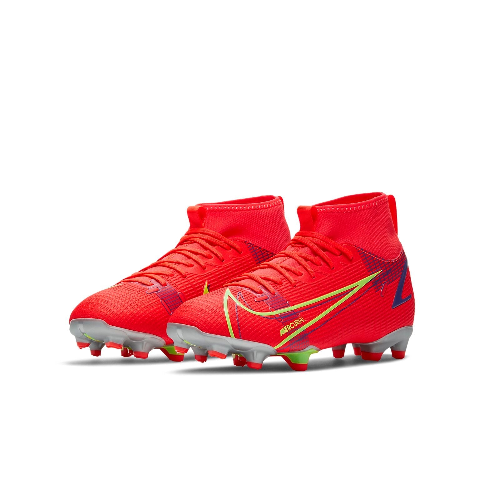 (GS) Nike Mercurial Superfly 8 Academy MG 'Bright Crimson Indigo Burst' CV1127-600
