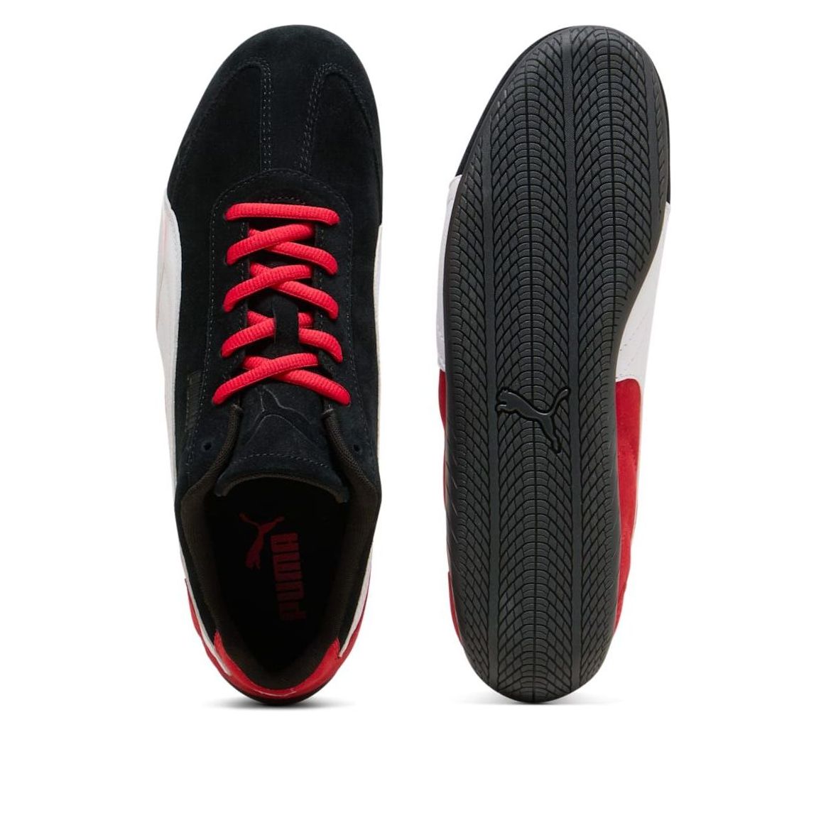 PUMA Scuderia Ferrari Speedcat 'Black White Rosso Corsa' 309404-01
