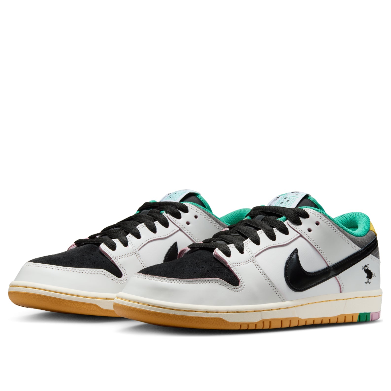 Nike x CSEF SB Dunk Low 'White Black' HJ4132-100