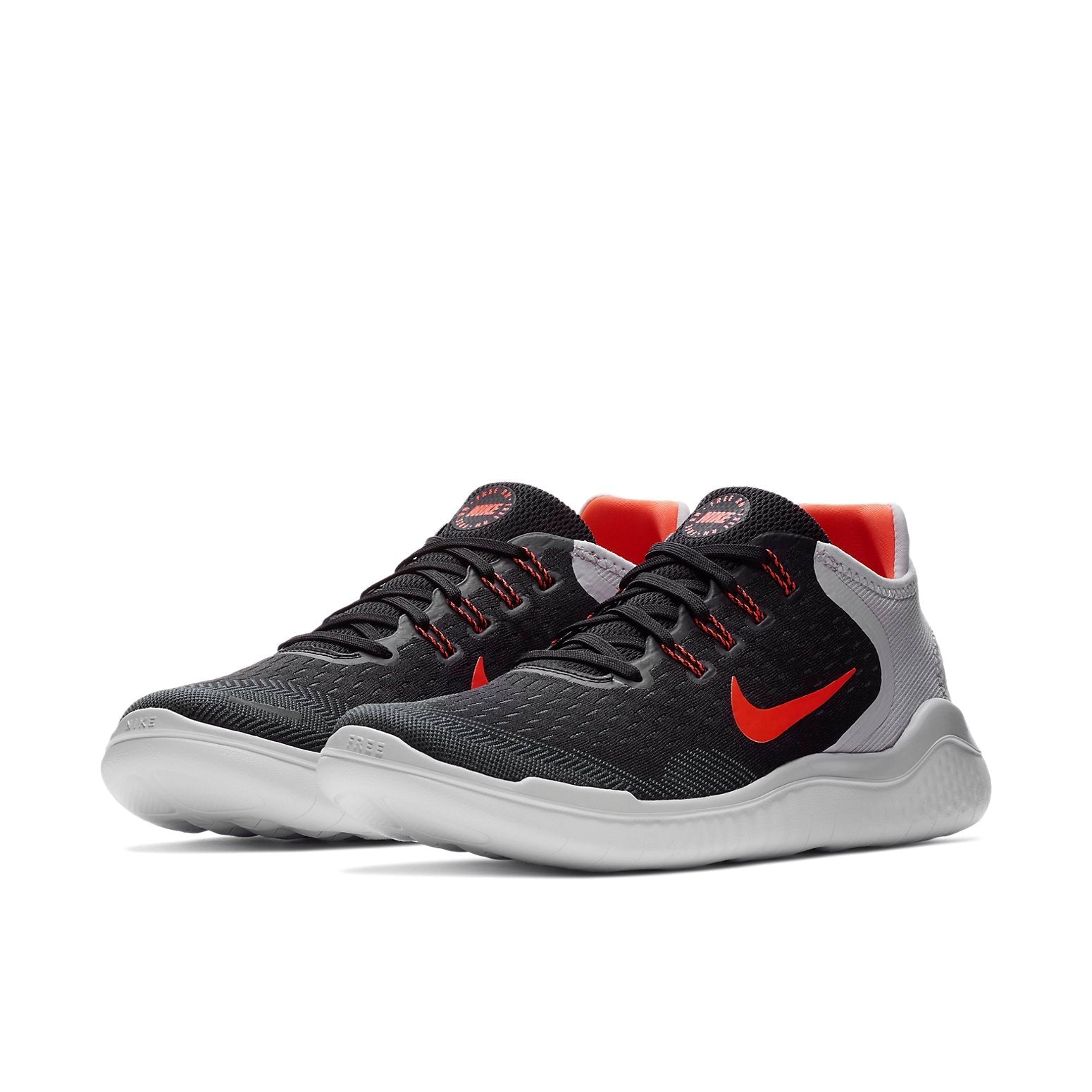 Nike Free RN 2018 'Black Total Crimson' 942836-005