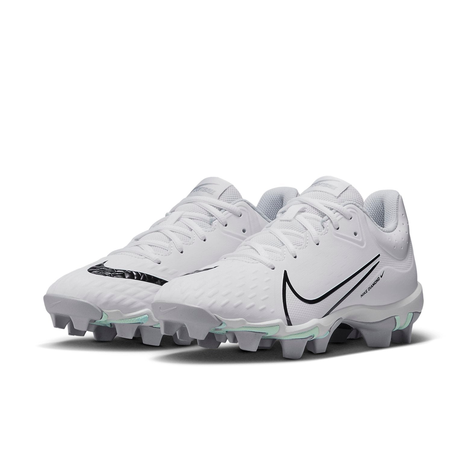 (WMNS) Nike Hyperdiamond 4 Keystone 'White Black' CZ5918-102
