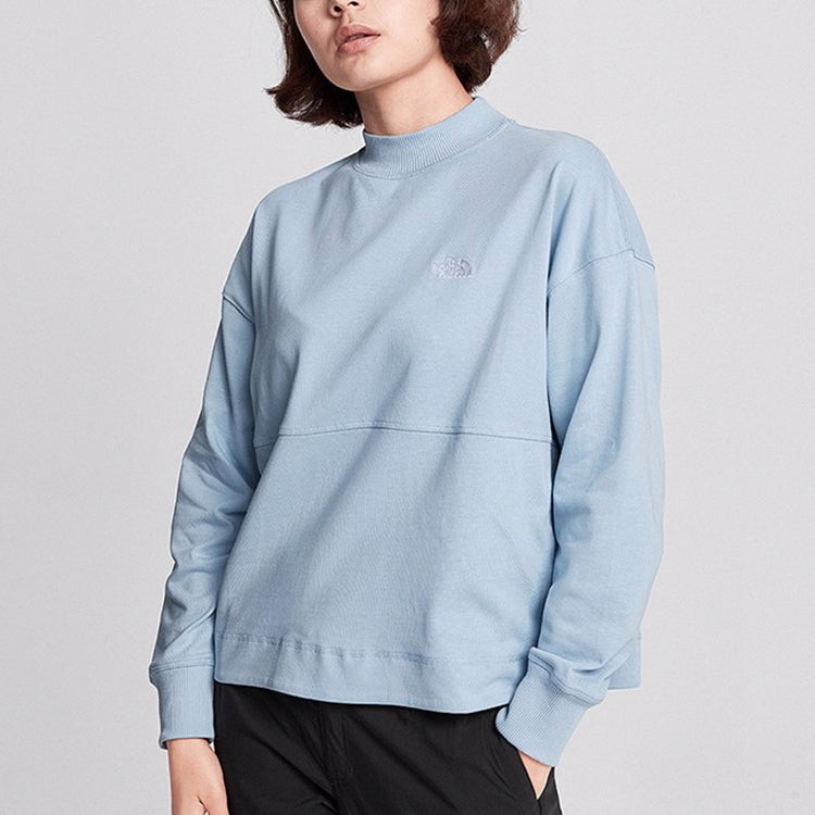 THE NORTH FACE Small Label Knit Casual Blue 497V-HK3