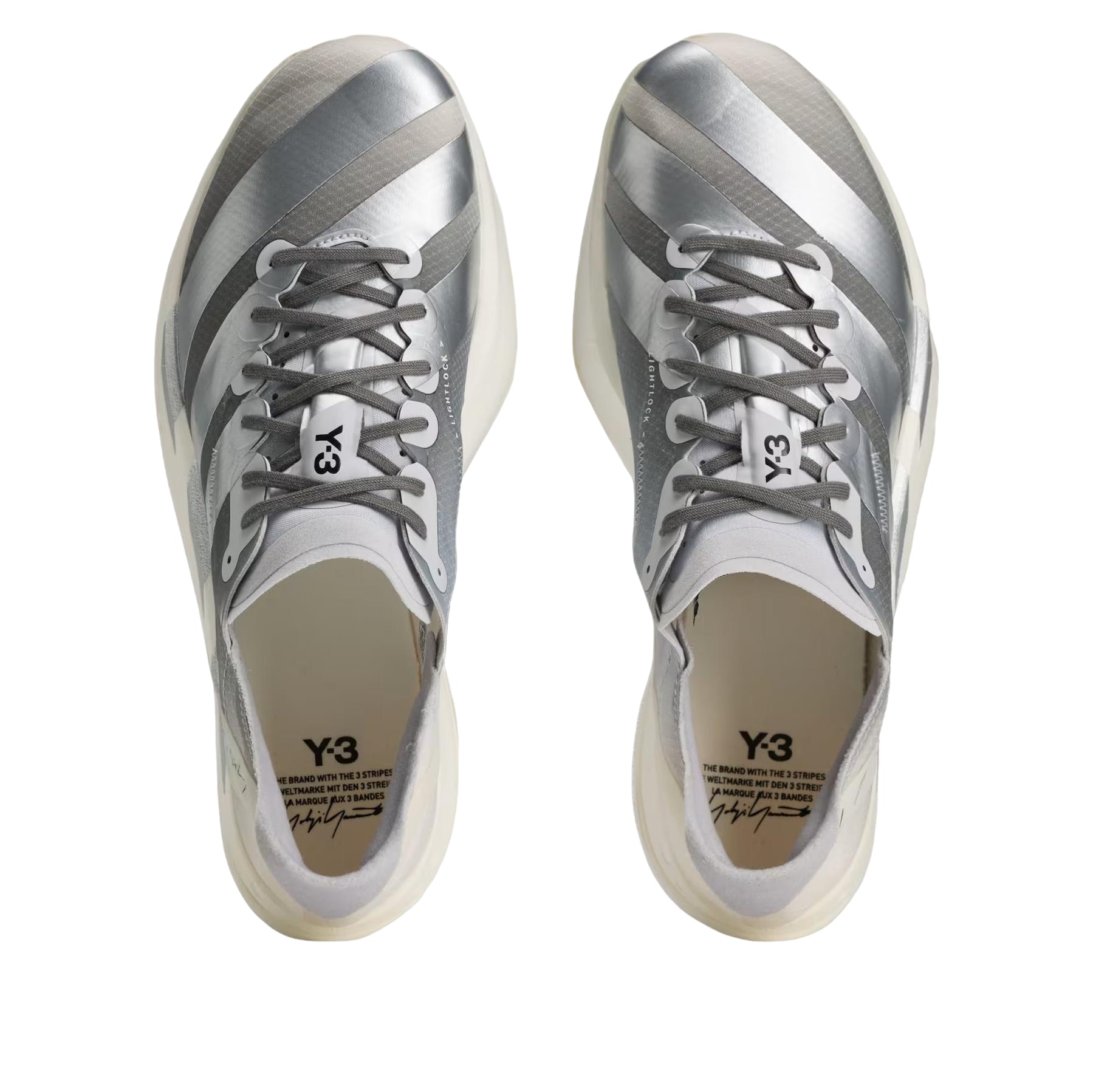 adidas Y-3 Adios Pro 4 'Chalk White Silver Metallic Grey' KZ9045