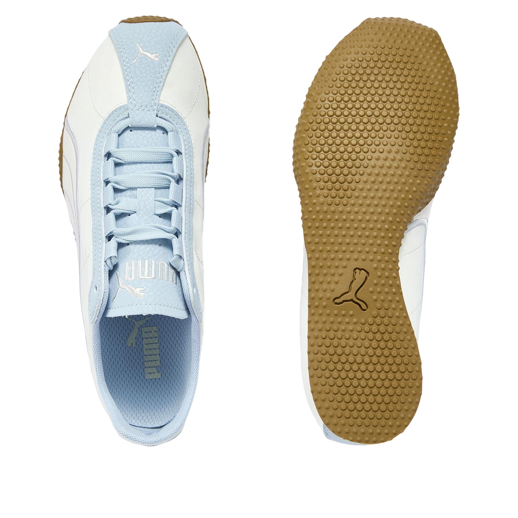 (WMNS) PUMA H-Street Nylon Lea 'White Light Blue' 408613-02