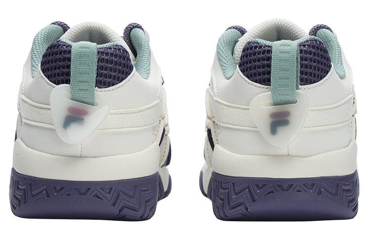 (WMNS) FILA FUSION Barricade Sneakers 'White Purple' T12W313201FGC
