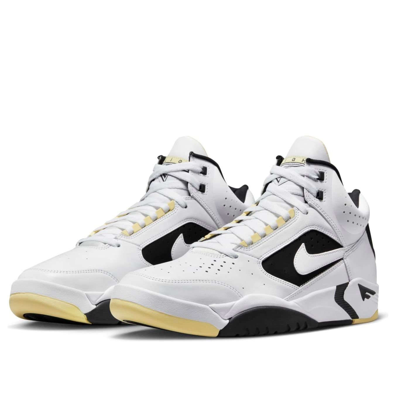 Nike Air Flight Lite Mid 'White Black Lemon' DV0824-100