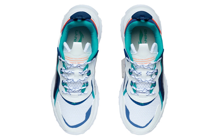 Li-Ning Aurora WindWalker V2 'White Teal Blue' AGCR115-1