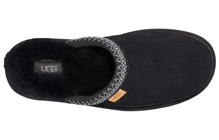 UGG Tasman Slip On Fleece Lined Shoe Black 1103900-BTNL