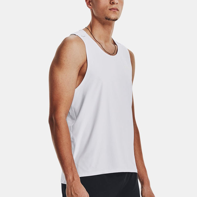 Under Armour Iso-Chill Laser Running Tank 'White' 1376519-100