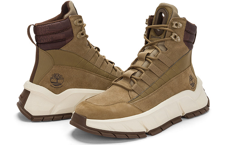 Timberland Turbo Sneaker Boots 'Beige Nubuck' A5PJ4W