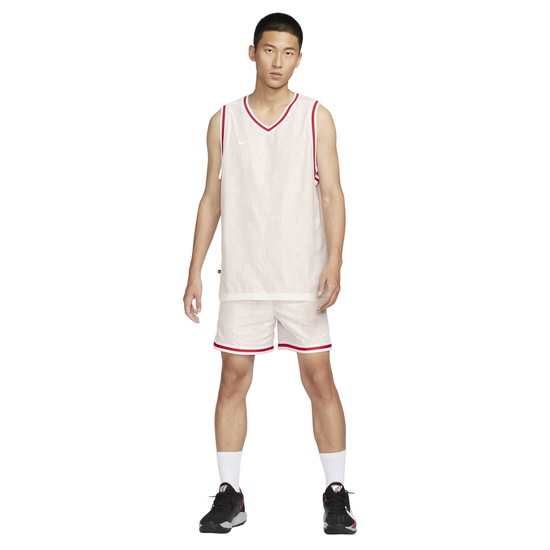 Nike Giannis Dri-FIT DNA Basketball Jersey Asia Sizing 'Sail White' FZ0925-133