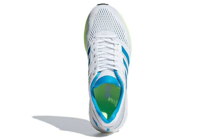 (WMNS) adidas Adizero Boston 7 'White Shock Cyan' B37385