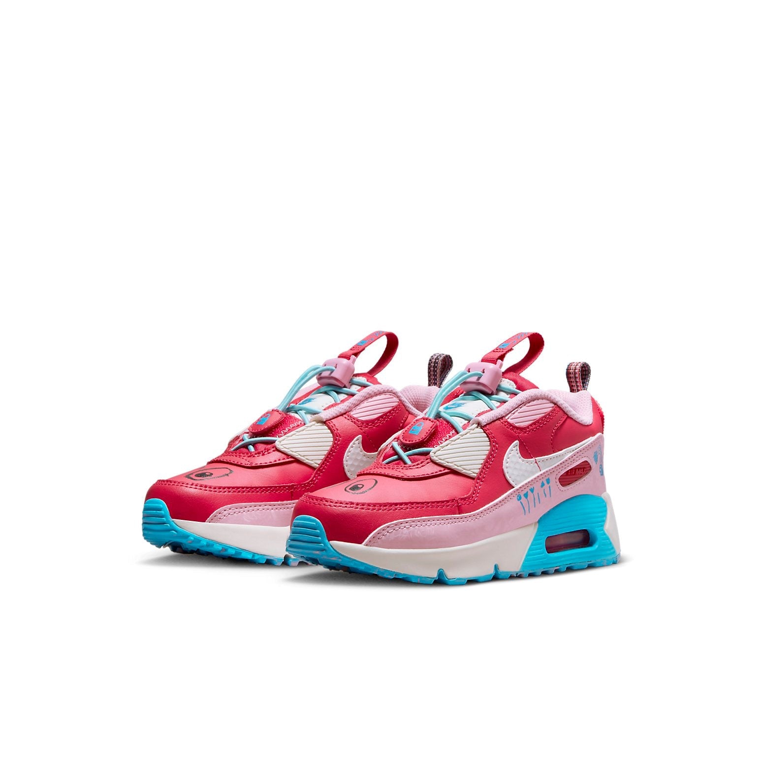 (PS) Nike Air Max 90 Toggle SE 'Light Fusion Red Blue Lightning' FB2338-600