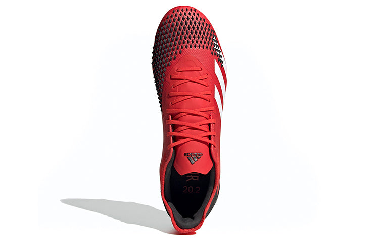 (WMNS) adidas Predator 20.2 FG 'Active Red Core Black' EE9553