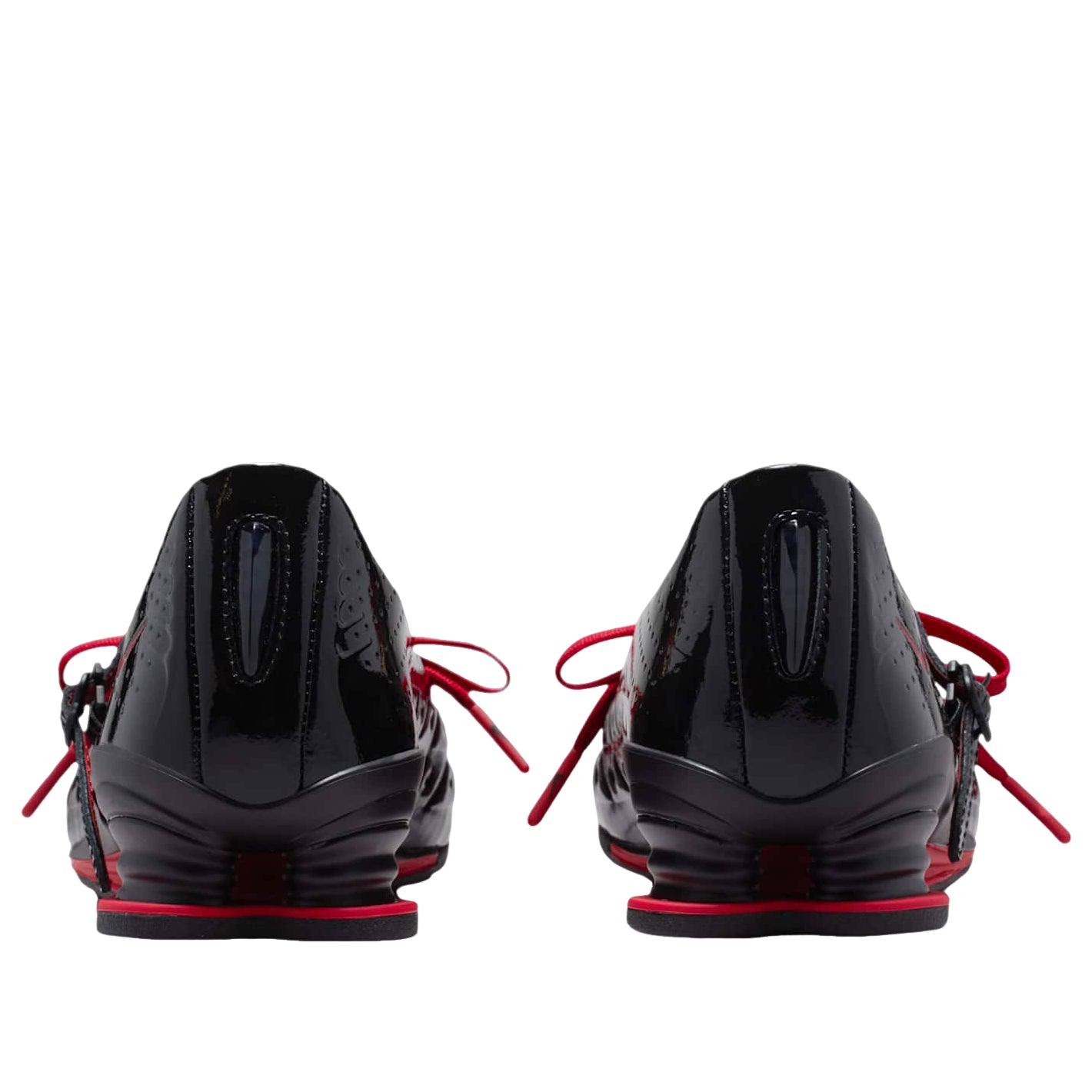 (WMNS) Nike x LABELHOOD Shox Z Calistra 'Black University Red' IW7881-001