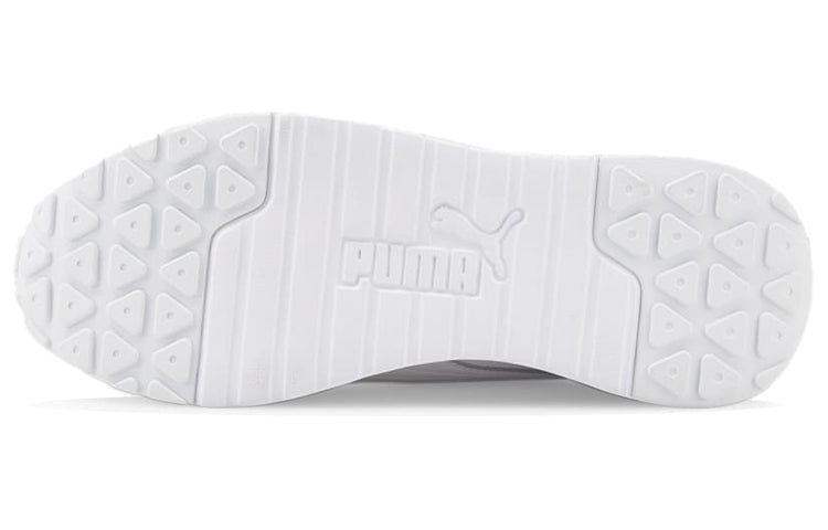 (WMNS) PUMA R78 Voyage Premium Leather 'White Silver' 383838-01