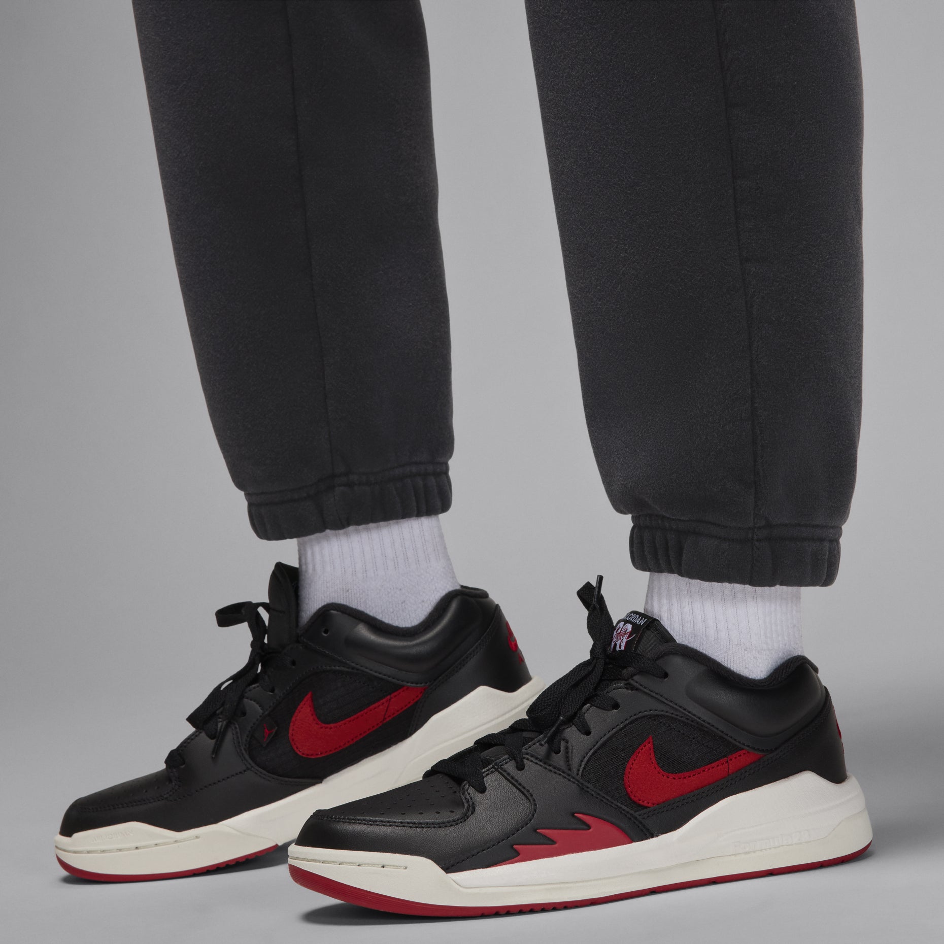 (WMNS) Air Jordan Flight Fleece Pants Asia Sizing 'Black' FV7069-010