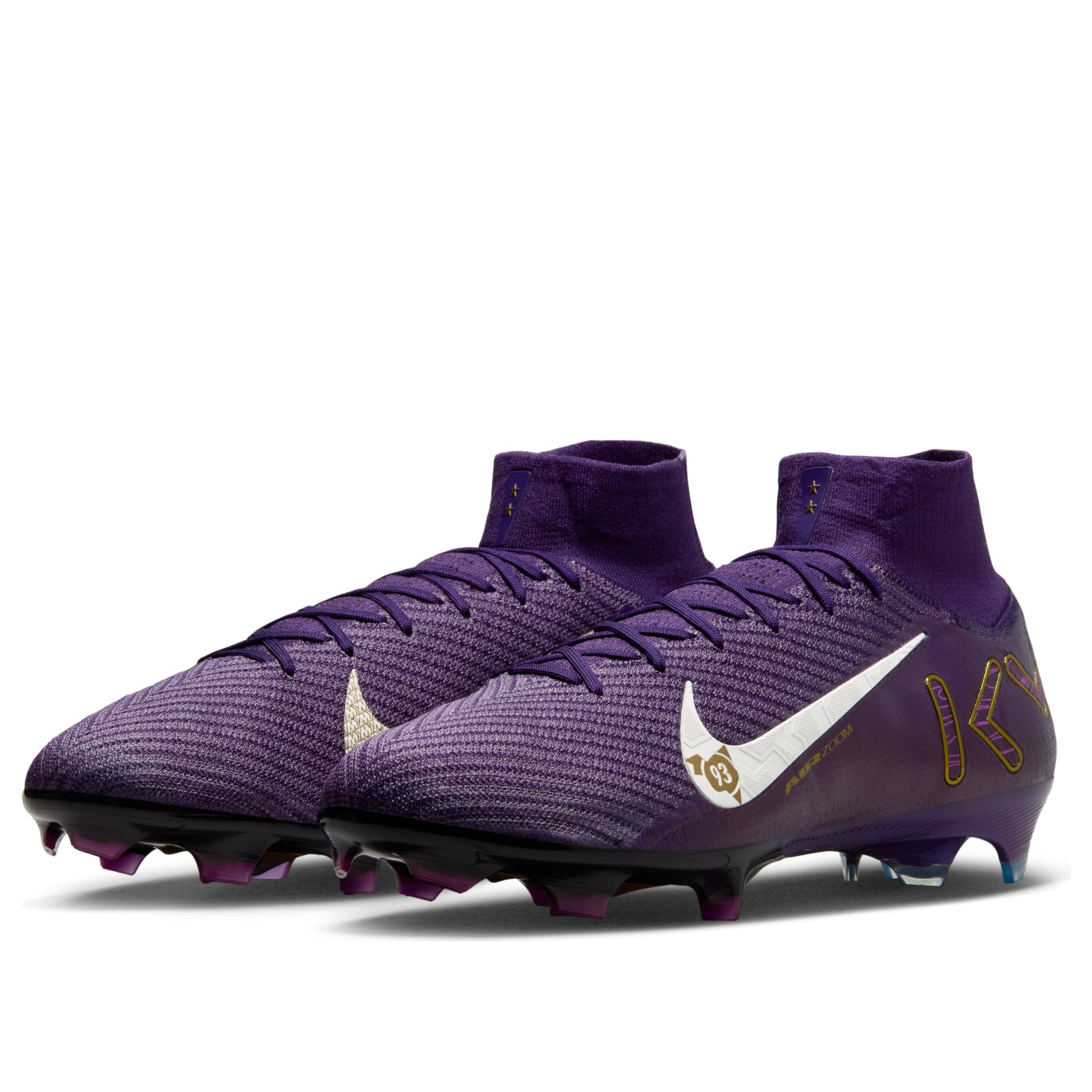 Nike x Kylian Mbapp Zoom Mercurial Superfly 10 Elite FG 'Grand Purple' FQ8692-500