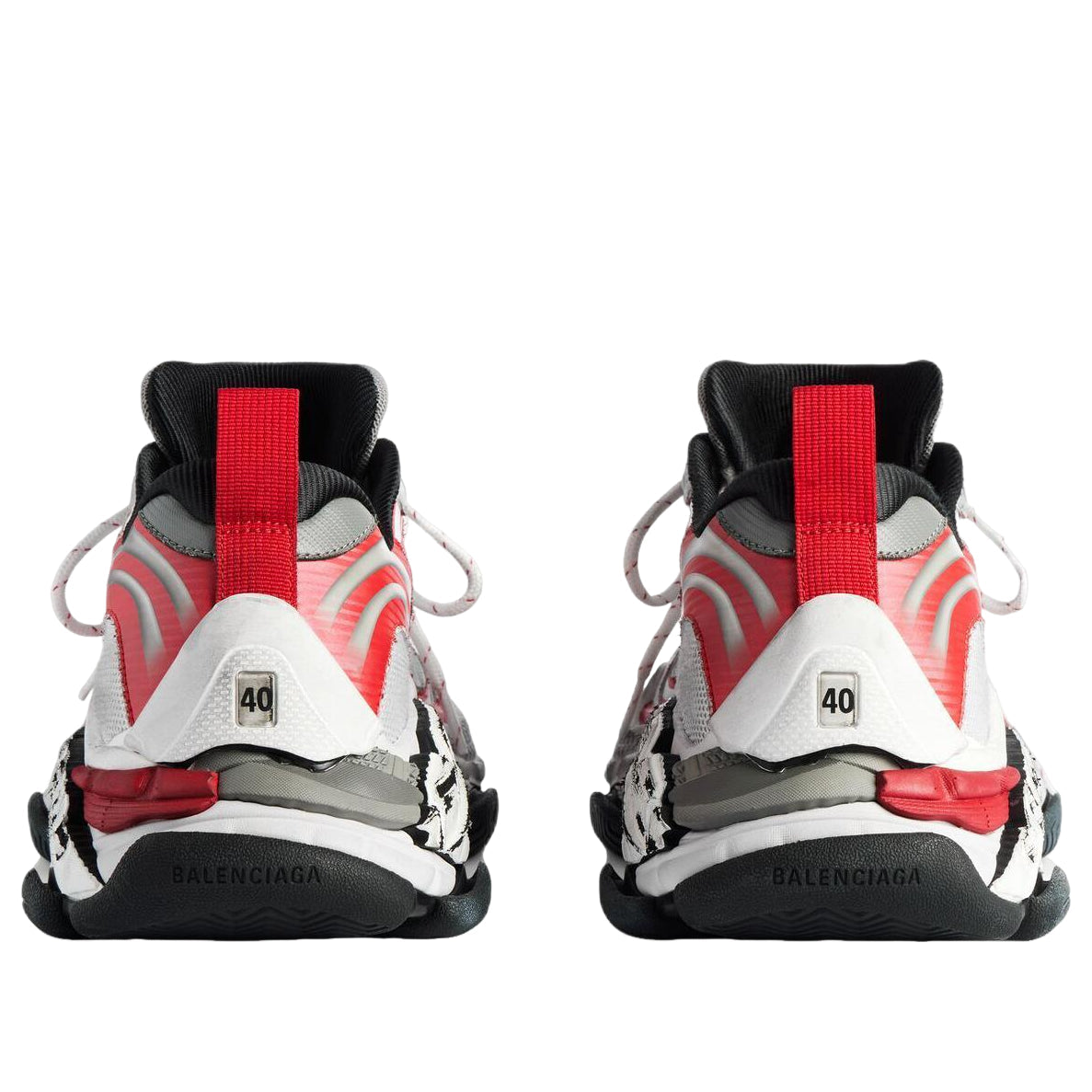 Balenciaga Triple S.2 Sneaker 'Grey Red White' 865849WTRS21169