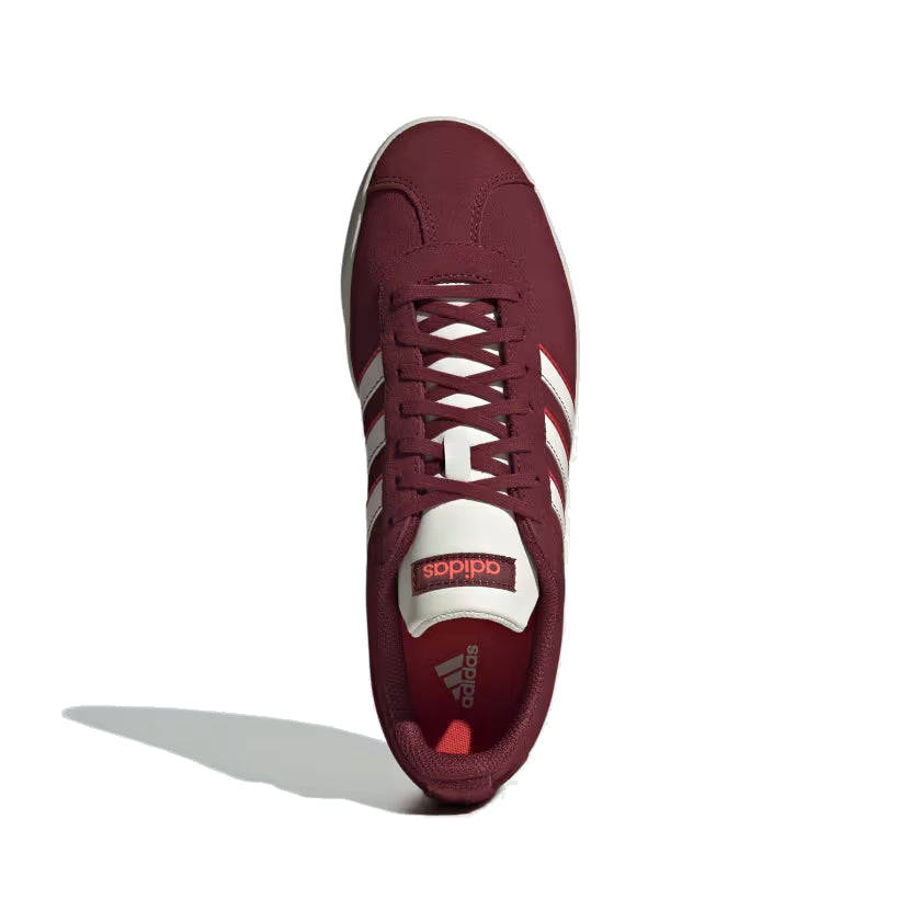 adidas VL Court Lifestyle Skateboarding Suede Shoes 'Red' IF7555