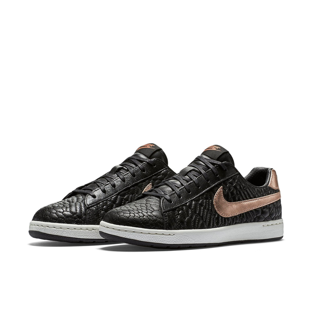 (WMNS) Nike Tennis Classic Ultra Premium Qlt 'Black Metallic Rose Gold' 807427-001