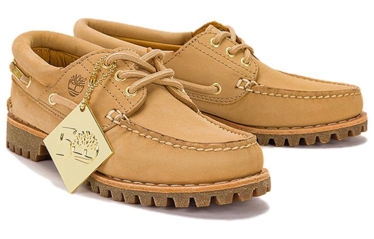 (WMNS) Timberland 50th Edition Butters Noreen 3-Eye Handsewn 'Beige Golden Butter' A433W