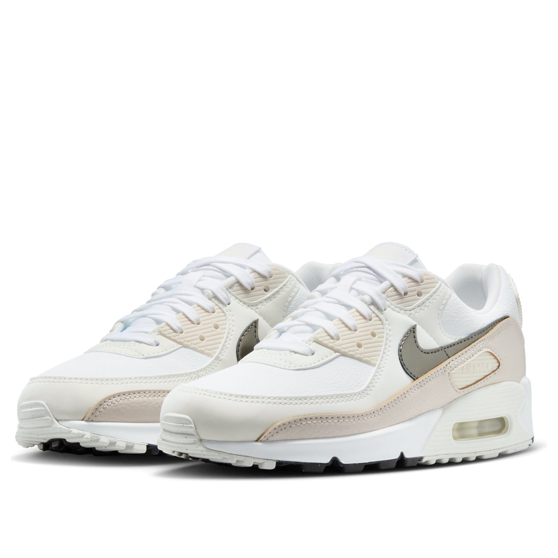 (WMNS) Nike Air Max 90 'White Light Orewood Brown' HM8128-101