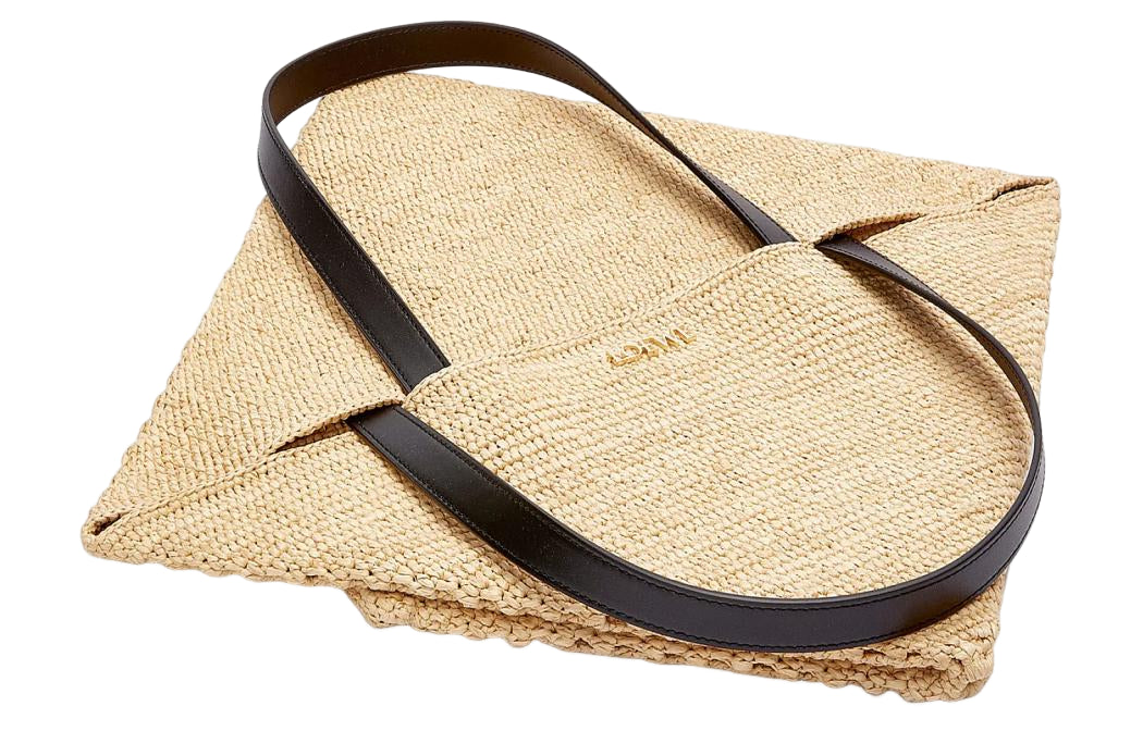 (WMNS) Loewe XL Puzzle Fold Tote 'Natural Black' B779Q18X18-2165