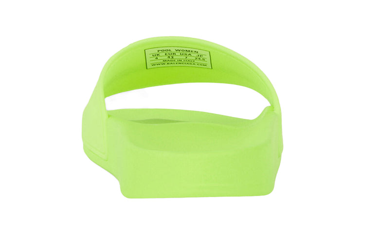 (WMNS) Balenciaga Pool Slides 'Fluo Yellow' 565547W1S827321