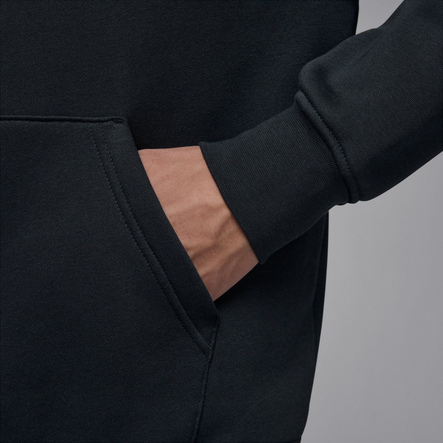 Air Jordan Fleece Pullover Hoodie 'Black' IQ6977-010