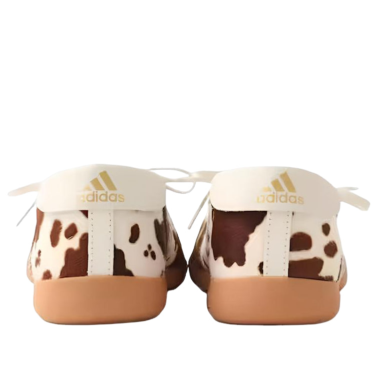 (WMNS) adidas Tarkwondo Mei Cow Print Ballerina Shoes 'Aurora Coffee Cloud White Gum' KJ0229