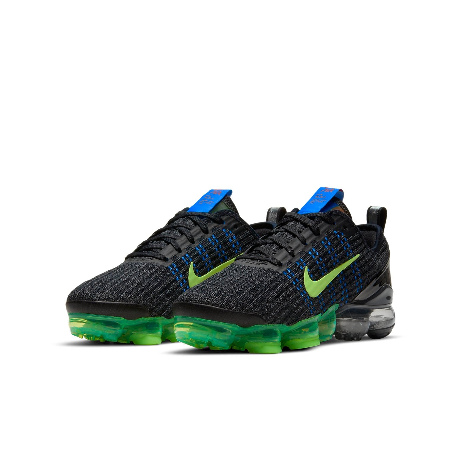 (GS) Nike Air VaporMax Flyknit 3 'Black Ghost Green' DD9718-001