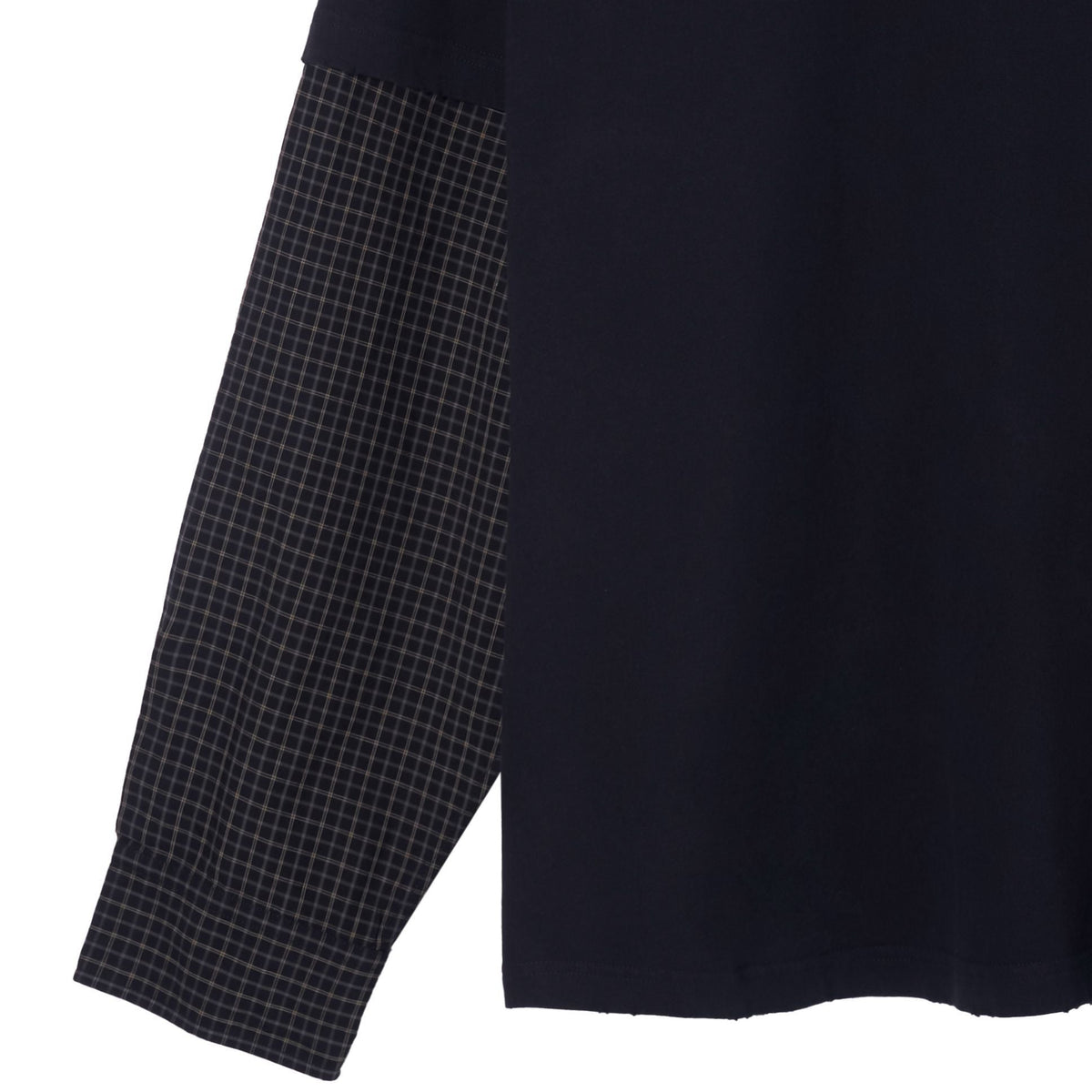 Balenciaga Political Campaign Layered T-Shirt Oversized 'Black' 698631TKVJ19070