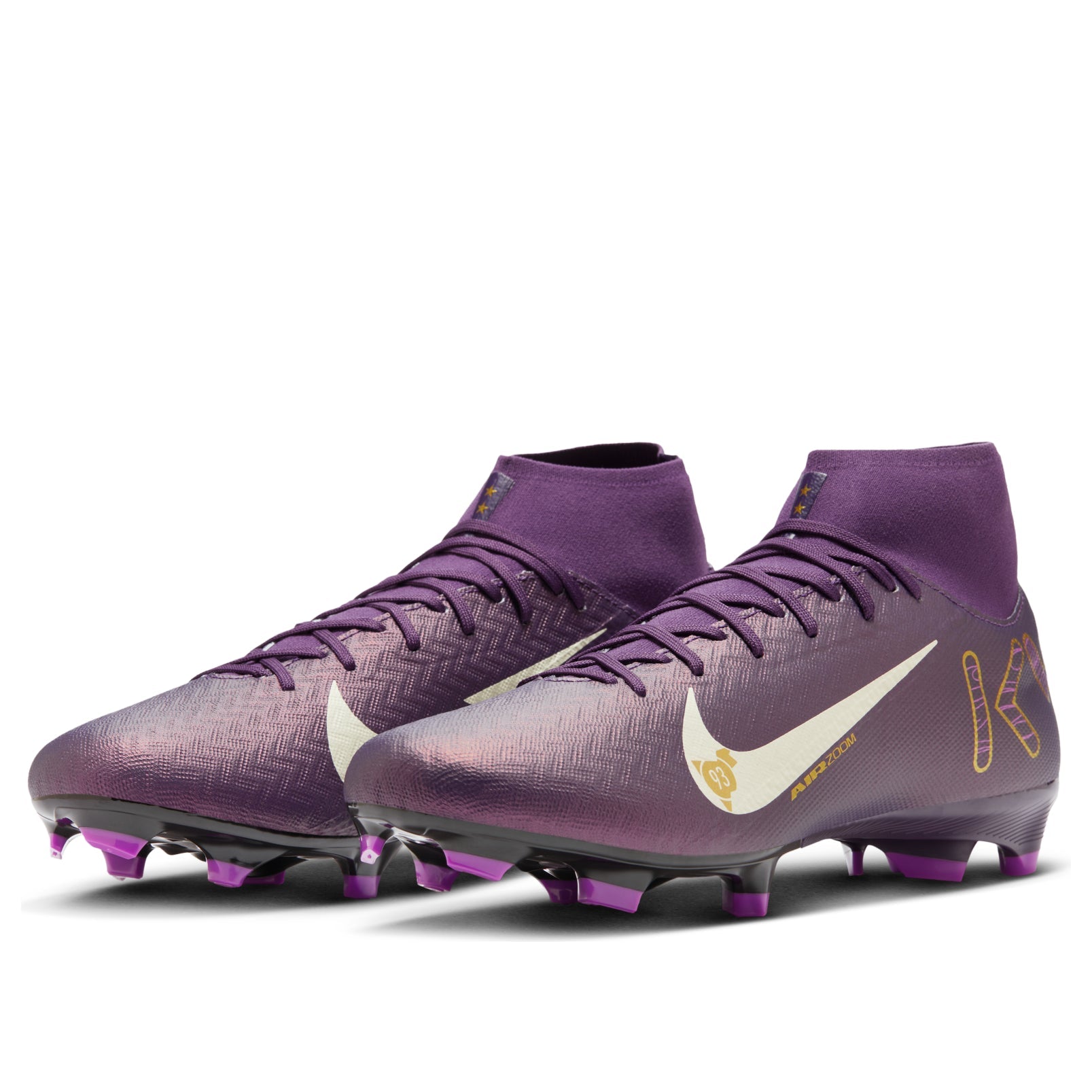 Nike Mercurial Superfly 10 Academy MG 'Kylian Mbapp-Grand Purple Pale Ivory' HJ7309-500
