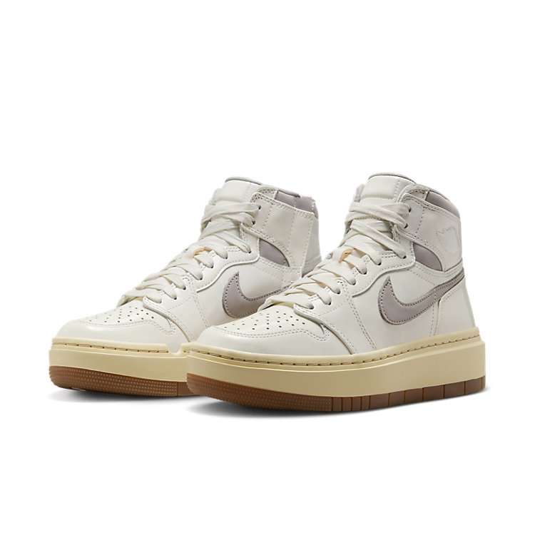 (WMNS) Air Jordan 1 Elevate High 'Sail Grey Gum Medium Brown' DZ3744-100