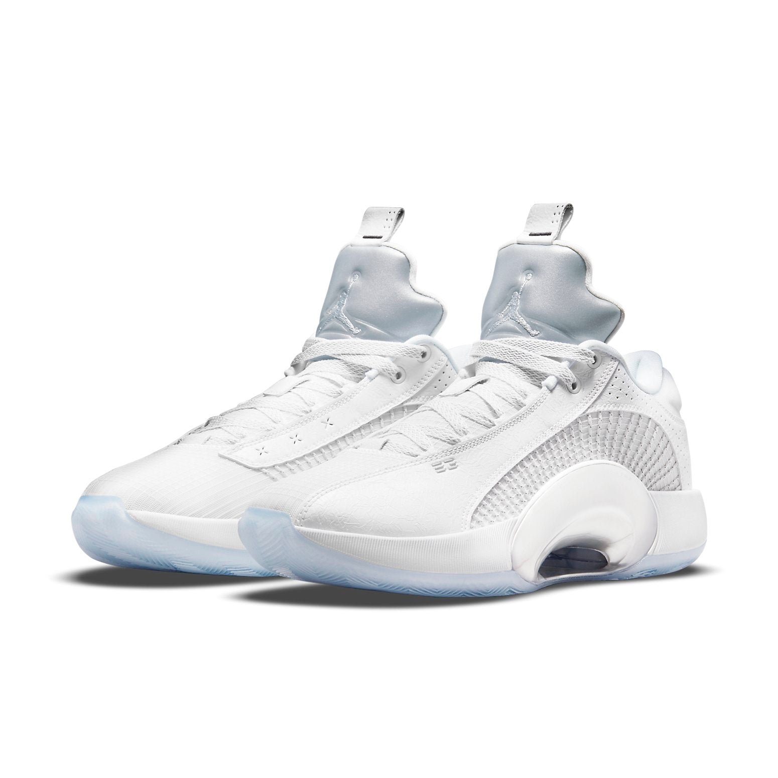 Air Jordan 35 Low 'White Metallic Silver' CW2460-100